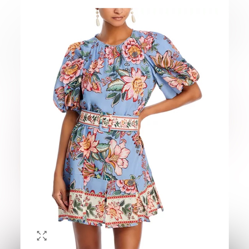FARM Rio Wonderful Bouquet Mini Dress